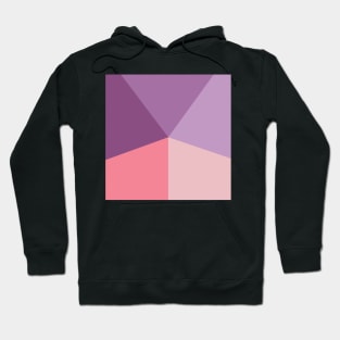 Abstract Lines Of Soft Pink and Purple Hoodie